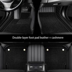 sapid For Fangchengbao Bao 5 Denza B5 2023~2026 2025 leather Car Floor Mats Scratch Resistant Carpets Pad Tray Mat Interior Accessorie B6T9H