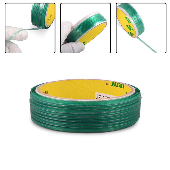 5/10/50M Safe Finish Line Knifeless Green Tape For Car Wrapping Film