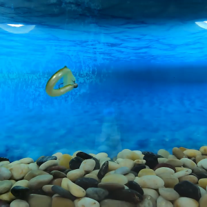 10Pcs Bionic Swimming Lures Slow Sinking Lures Bionic Lures Bionic Loach Soft Simulation Loach Baits with Spinning Tail