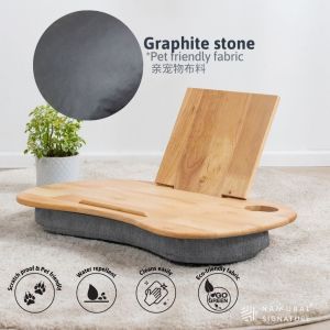 Natural Signature 0076 Portable Bean Table/Bed Table/Laptop Holder/Pad Holder/Home Office/电脑桌/阅读桌/工作桌/方便/轻巧 #SNW #OT