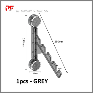 Clothes Drying Hanger Suction Cup Balcony Storage Punch-free Invisible Folding Hanger Wall Hanging Travel Drying Rack