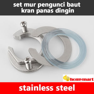 set mur drat pengunci baut kran panas dingin wastafel bak cuci piring SBP-KPD-W