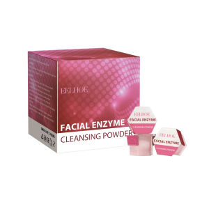 EELHOE  Serbuk Pembersih Enzim Muka   Pembersih Muka yang Lembut dan Menyegarkan untuk Mengurangkan Bintik dan Jerawat Membersihkan Liang-liang dengan Halus