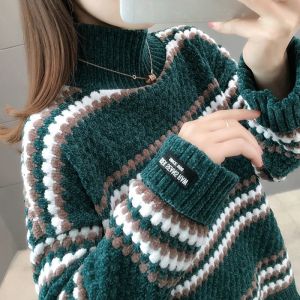 Warm Womens Sweaters 2020 Thick Autumn Winter Womens Base Sweater Womens Jumper