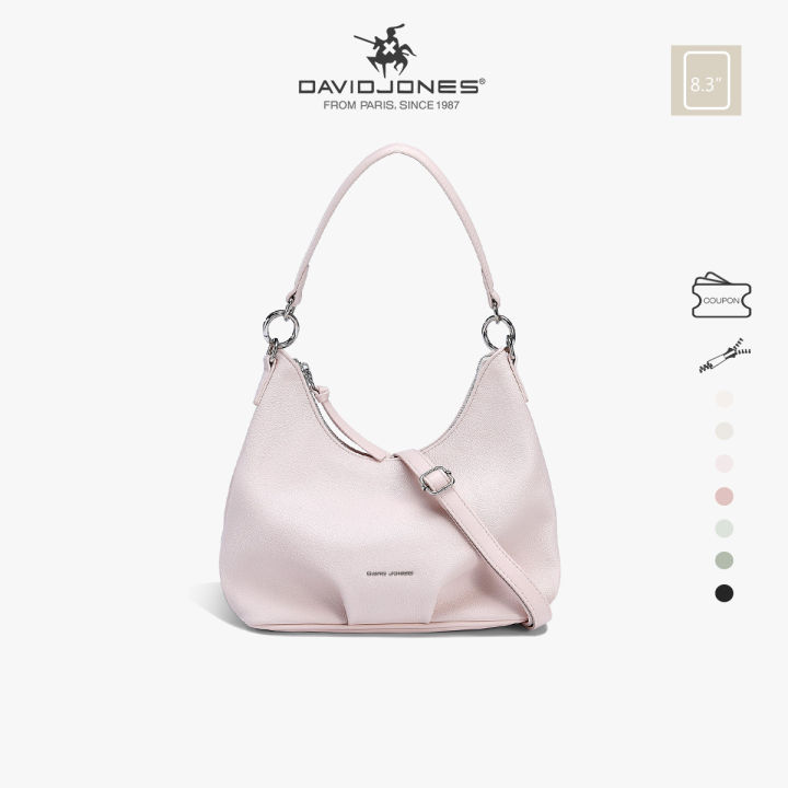 David Jones Woven Handle PU Leather Handbag main image 1