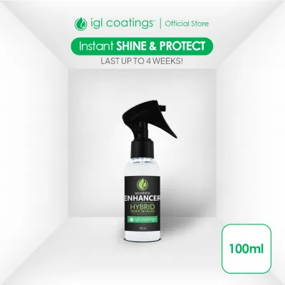 IGL Ecoshine Enhancer | Quick Coating Spray | Water Repellent | Instant Water Wax Effect