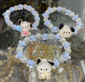 Vòng Đeo Tay Quay Tròn Phát Sáng Hình Gấu Dâu - Công Chúa - Siêu Nhân Dễ Thương Dành Cho Bé Yêu - Đồng Hồ Giả Đập Tay