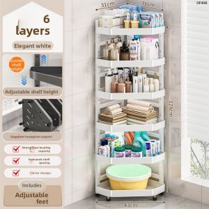 MENGSIYUAN Multi-layer Bathroom Shelf