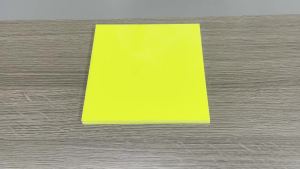 Yellow GU10 Epoxy Fiberglass Composite Sheet 3240 Panel for DIYEngineering&Electrical Insulating Properties