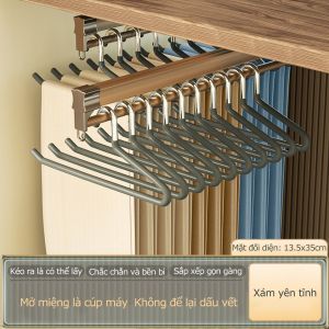 5 Móc treo quần áo treo khăn chống trượt kiểu ngỗng Bản dày -LUMBL