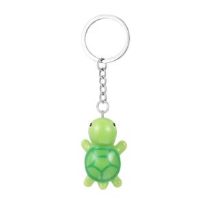 Cute Resin Turtles Keychain Lightweight Decorative Charm Accessories For Bags Backpacks Keys Random Color Design
