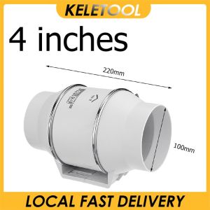 4"6"8" Portable exhaust fan ventilation fan Extractor Ventilation Kitchen Toilet Wall Air Cleaning fan