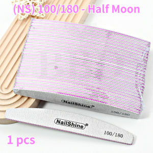 Ready Stock💖Nail Sanding File / Nail Tools Manicure Nail Art Nail Accessories Nail File 100/180 灰砂条【1pc】修型工具 美甲搓条抛光条