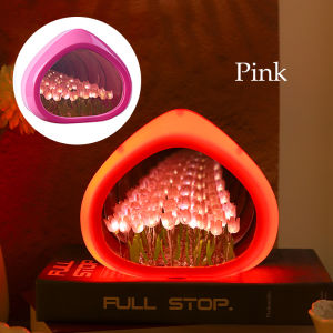 BETTIE 20 Bunga Tulip Lampu / Lampu DIY Cloud Tulip / Lampu Dekorasi Hadiah Ulang Tahun