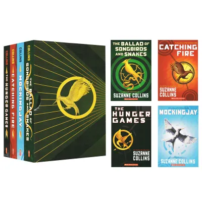 Original English version of the Hunger Games trilogy boxed classic science fiction
