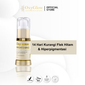 OxyGlow Serum Brightening Flek Hitam/Kusam/Bekas Jerawat Whitening Serum BPOM Halal