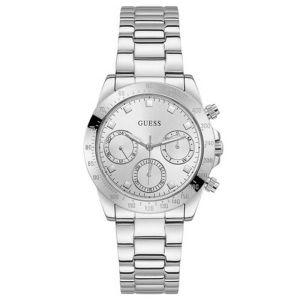 GUESS ORIGINAL -ECLIPSE GUESS GW0314L1 - WOMEN LA - Silver - Stainless Steel - Diameter 38 CM. Water Resist 50 Meter Jamdunia / Jam dunia JD18 # Jam Tangan Wanita Jam Tangan Cewek Jam Wanita Jam Anti Air # GUESS GW 0314 L1 GUESS GW0314 JAM GUESS 0314