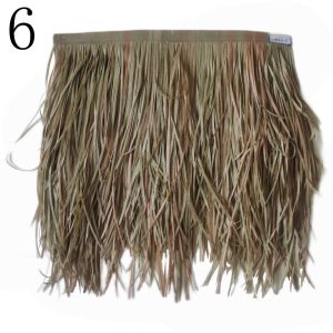 COUPLECOL PVC Simulation Straw Roof Retardant Fake Grass Roof Home Garden Decor Rainproof Thatch Decorative Hut Fence