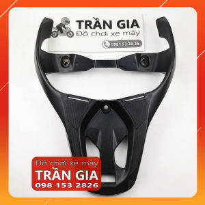 Cảng sau xe vision kiểu Sh Ý 300i năm 2014-2015-2016-2017-2018-2019-2020 tay dắt xách đen nhám - phụ kiện trang trí