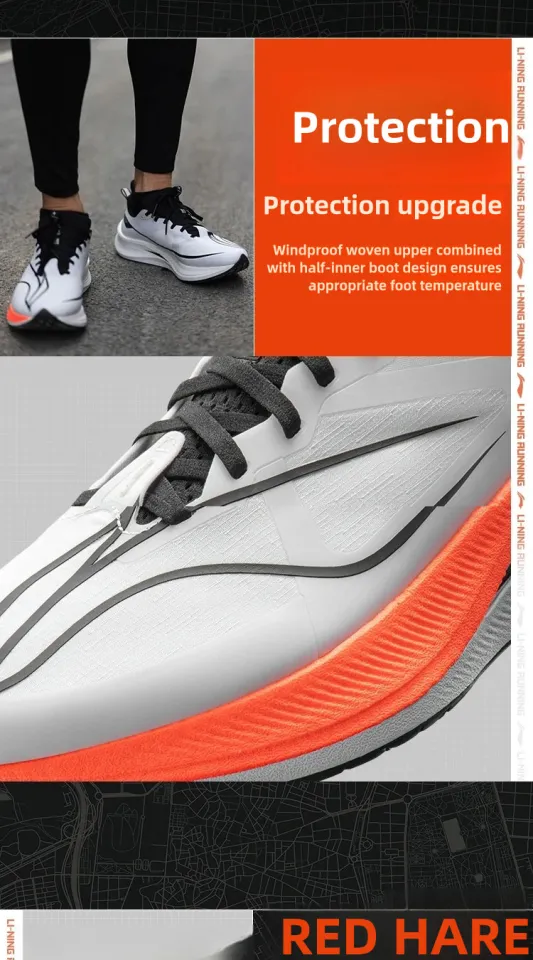 LI-NING RED HARE PRO Men Running Shoes Professional Sports