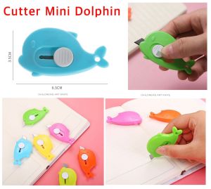 Cutter Mini Karakter Pisau Kater Kecil Piso Alat Pemotong Perobek Kertas Kardus Plastik Lainnya Tajam Mudah di bawa Portable Travel Knife - DISTRIBUTHOR