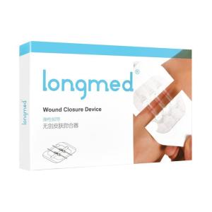 2pcs/box Zipper Band-aid Reducer Outdoor Portable Hemostatic Suture Patch Wound Fast Closure Dressing Zip Tie Band Aid Bandage