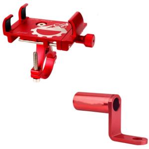 Universal Motorcycle Bike Phone Mounts Aluminum Handlebars Clamp Not Slip Designs Bike Phone Holder for Outdoor Riding