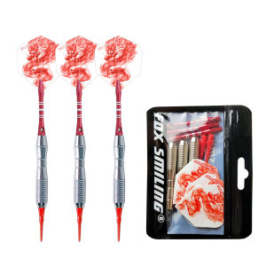 Fox Smiling 3PCS 18g Professional Iron Electric Soft Tip Darts With Aluminum Shaft