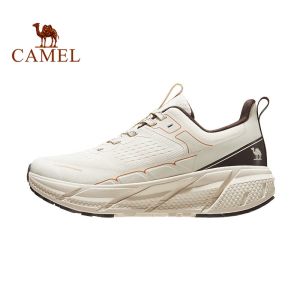 Camel Womens Thick- sole Mesh Breathable Rope Jumping Shooes Shock-absorb Running Shoes