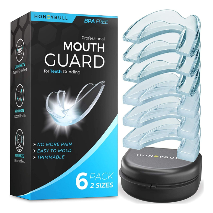 Honeybull Professional Mouth Guard For Teeth Grinding 6 Pack Lazada PH