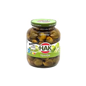 Hak Brussels Sprouts 680g - Ready to Heat & Serve [Direct Import from The Netherlands]