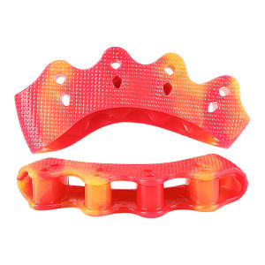 INEOO 1 Pair Silicone Toe SeparatorBunion Corrector Toe Spacers to Correct Bunions Toe Straightener Toe Stretcher Gel Toe Separators