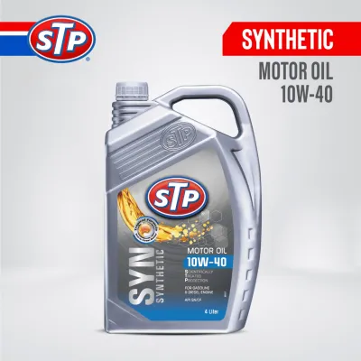 STP Synthetic Motor Oil 10W-40 4 L Oli Sintetik Mobil
