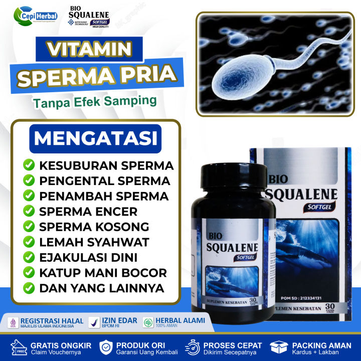 Vitamin Kesuburan Sperma Pria Azoospermia Sperma Kosong Penambah Sperma