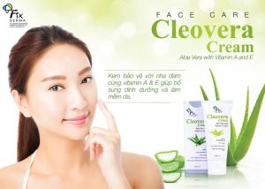 Kem dưỡng ẩm da mặt kem dưỡng da toàn thân Fixderma Cleovera Cream dưỡng ẩm da mặt chống nắng dưỡng thể hiệu quả như sữa dưỡng thể kem dưỡng trắng da toàn thân 60g - Fixderma Việt Nam