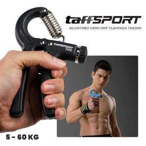 COD TaffSPORT Adjustable Hand Grip Olahraga Tangan 5 - 60 kg - TPR / Alat Latihan Kekuatan Tangan / Alat Fitnes / Alat Latihan Otot Tangan / Alat Latihan Otot Jari 5-60 Kg