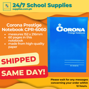 Corona Prestige Notebook 152x216mm 60s CPR-6060 Padded notebook note books pads corona notebook