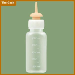 [The Gesh] Pet Kitten Feeding Bottle Nipple Feeder Can Squeeze Liquid Milk Nursing Bottle For Newborn Dogs Puppies Rabbits Hamster Cat
