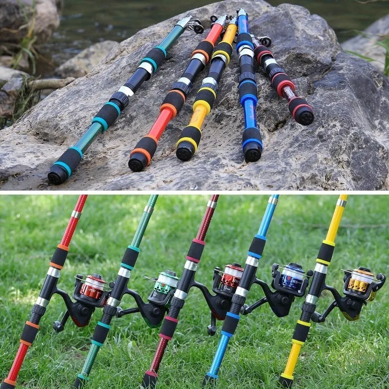 Pancing murah set DAIWA Fishing Rod Set Portable 5.9FT Telescopic