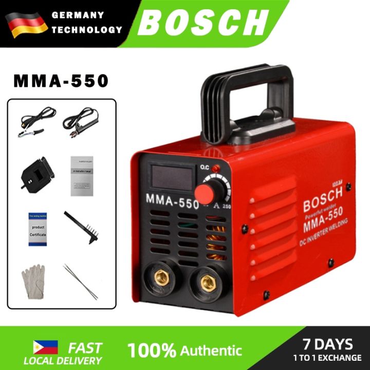 NEW Bosch MMA-550 Portable Welding Machine IGBT Technology Digital ...