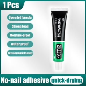 Nail-Free Glue Quick-Drying Waterproof Invisible Strong Fix Glue Adhesive All-Purpose Glue Nail-Free Glue Adhesive Sealant Super Adhesive Glue for Wall Strong Bond Nail-Free Adhesive for Tiles Strong Adhesive SEalant Fix Gluc Adhesive
