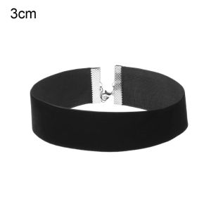 PLNBFG Statement Jewelry Retro Classic Vintage Gothic Necklace Velvet Choker Black Ribbon