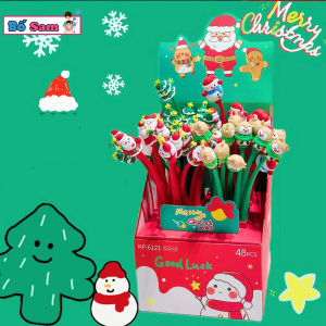 Bút dẻo noel bút giáng sinh mực nước hình dáng cute Shop Bố Sam