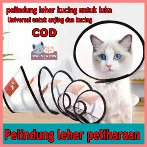 Kerah Kucing Penutup Pelindung Corong Kucing Pelindung Leher Anjing Neck Collar Corong Anjing Cone