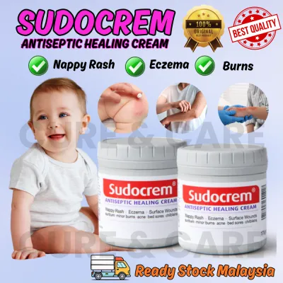 Sudocrem Nappy Rash Cream 125g Original Antiseptic Healing Baby Eczema Psoriasis Krim Sudo Wound Cream Acne