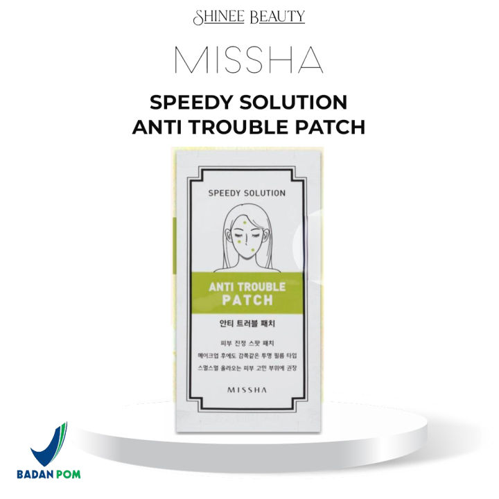 [BPOM] Missha Speedy Solution Anti Trouble Patch