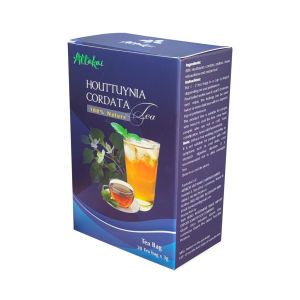 Trà diếp cá Attakai hộp lớn 60 gói thanh nhiệt giải độc hỗ trợ người thể nhiệt nóng trong sẽ bị nhiệt miệng nổi mụn sinh táo bón và bị trĩ giảm các biểu hiện và mang lại tinh thần sảng khoái thư giãn khi thưởng thức