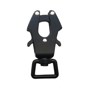 Durability Zincs Alloys Pet Clip With 360 Degree Swivels Breakaway Proof Rotating Pet Clip for Hiking Camping