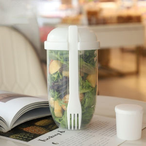 Kids Bento Lunch Box Leakproof Portable Compartment Food Container Cartoon School Spoon Fork