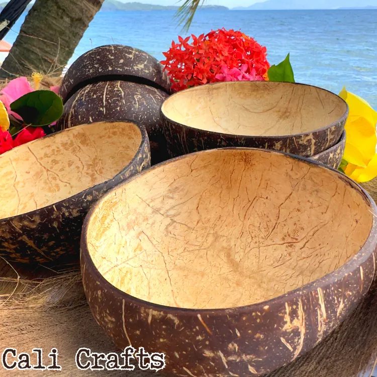 How to Make Coconut Shell Bowl or Dish - Simple DIY Project 